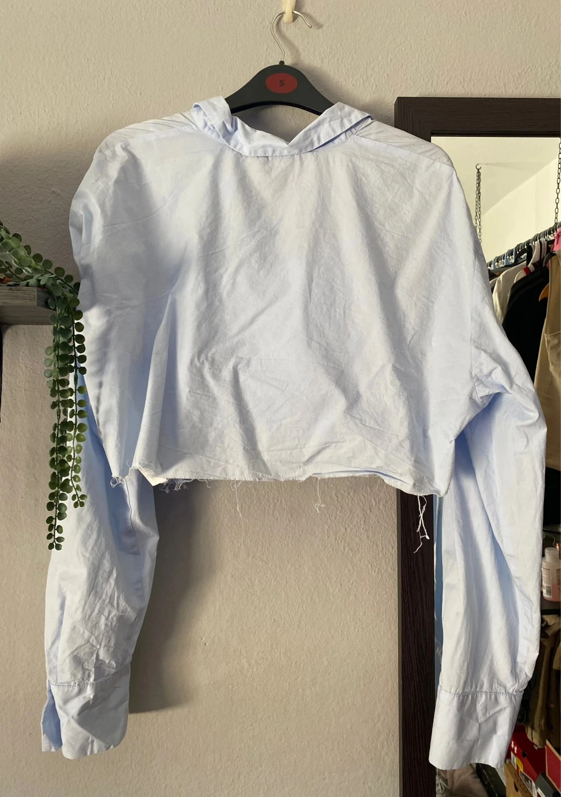 Chemise crop Zara – photo 4